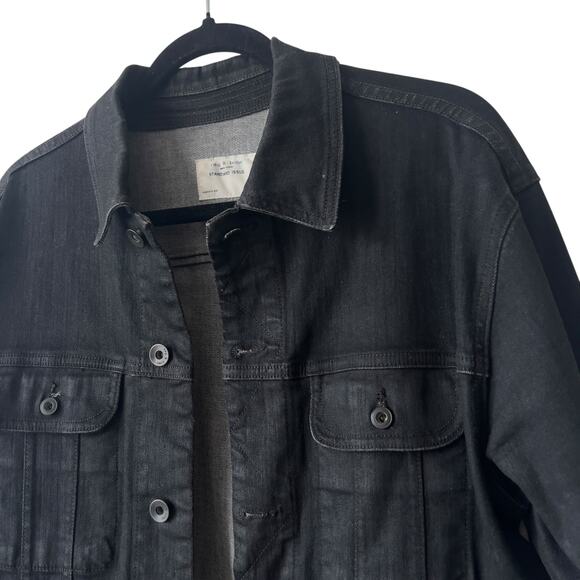 Rag & Bone Jean Classic Standard Fit Trucker Jacket Men Size L - Picture 4 of 16